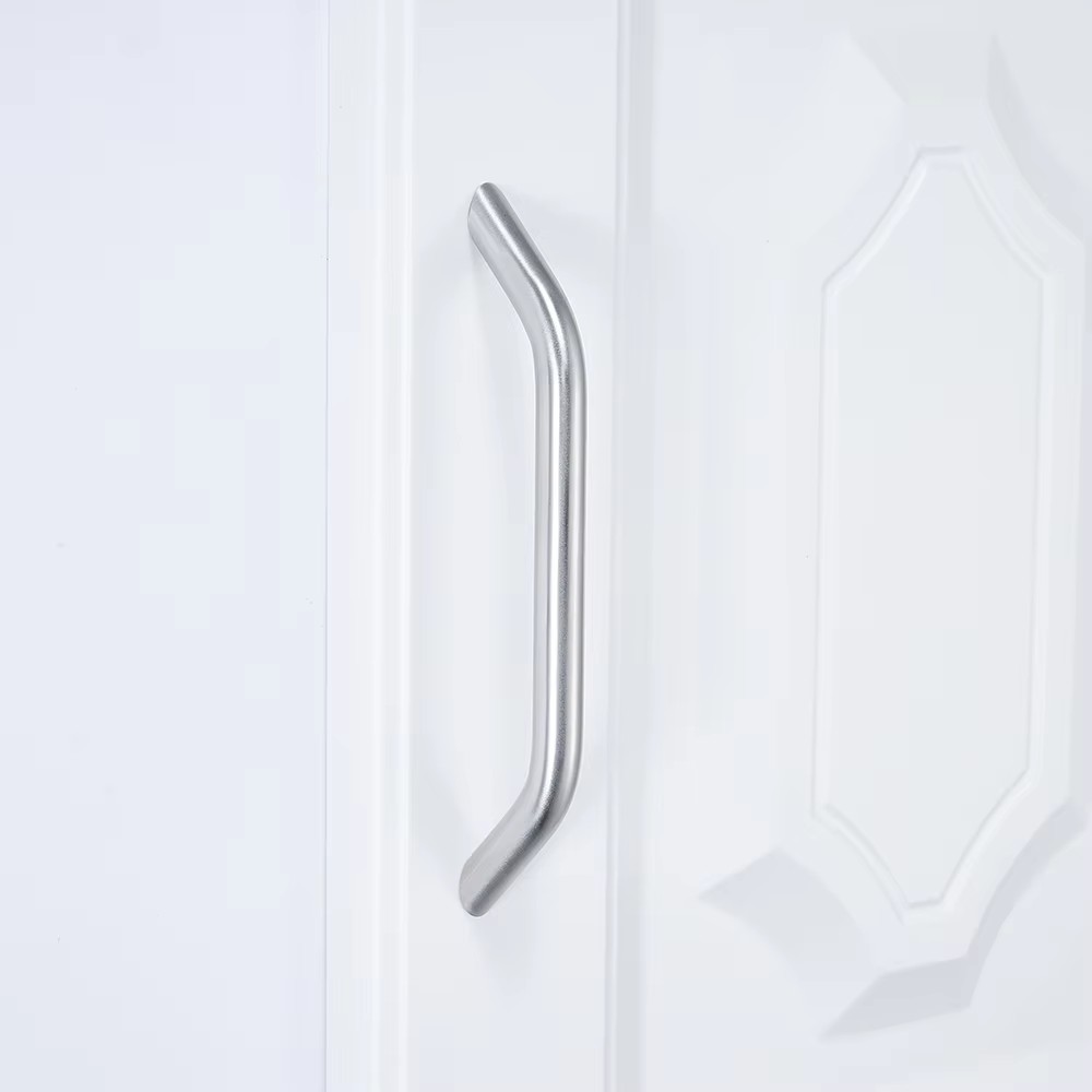 Qualified Drawer Pulls Products Stainless Steel Cupboard Handle Brushed Nickel Cabinet Knobs Gold Color X-017