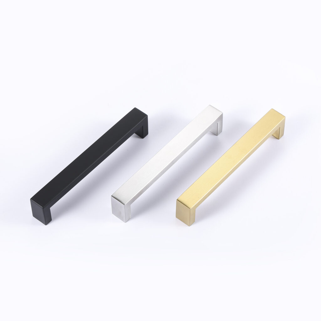 Stainless Steel Cabinet Handles Kitchen Furniture Handles Knobs Dressing Room Cabinet Pulls X-002