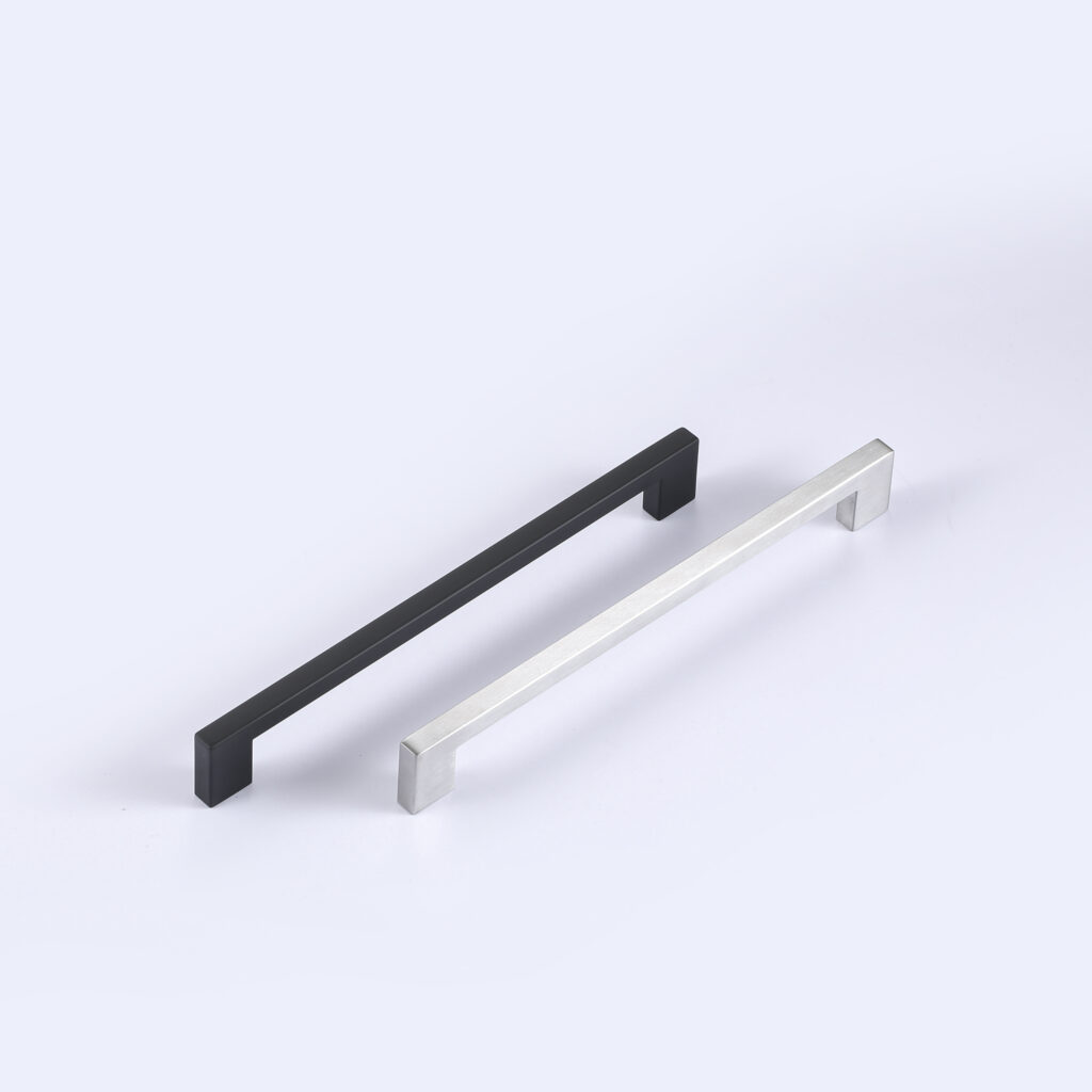 Furniture Hardware Cupboard Handles 128mm Screw Spacing Cabinet Pull Stainless Steel for Kitchen Drawer Bedroom X-010