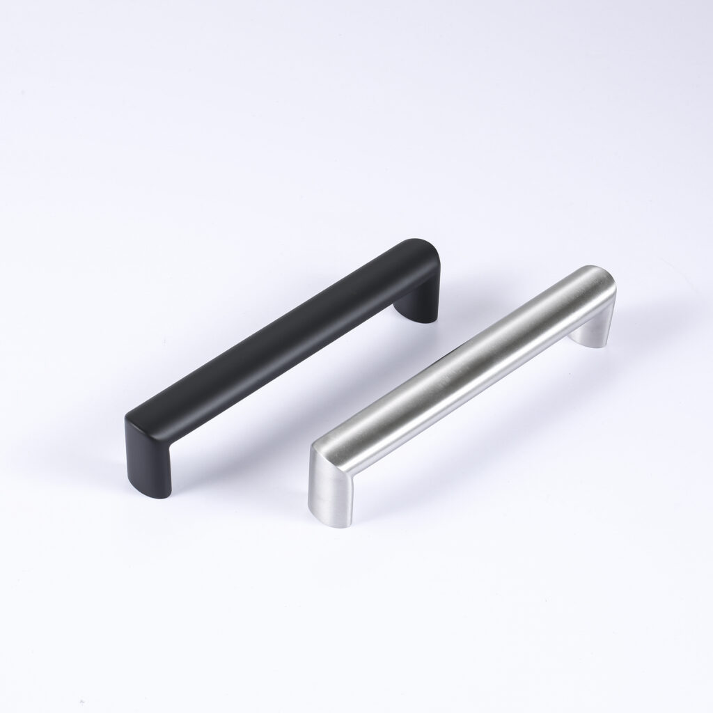 Cabinet Handles Brushed Nickel Drawer Pulls with Screws Stainless Steel Hollow Cupboard Pull Easy Installation X-014
