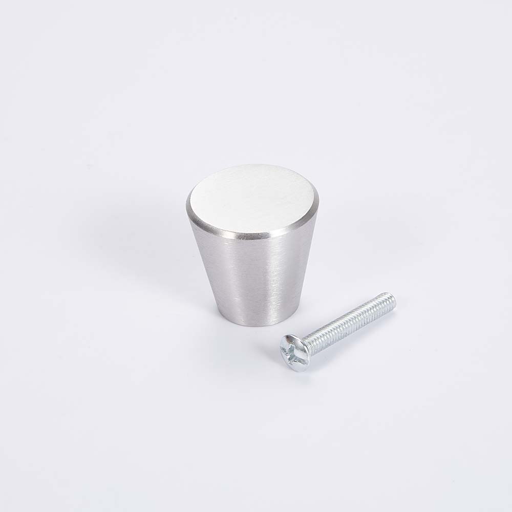 High Quality Stainless Steel Conical Pulls Knob for Kitchen Cabinets Bedroom Furniture Drawer Wardrobe X-051