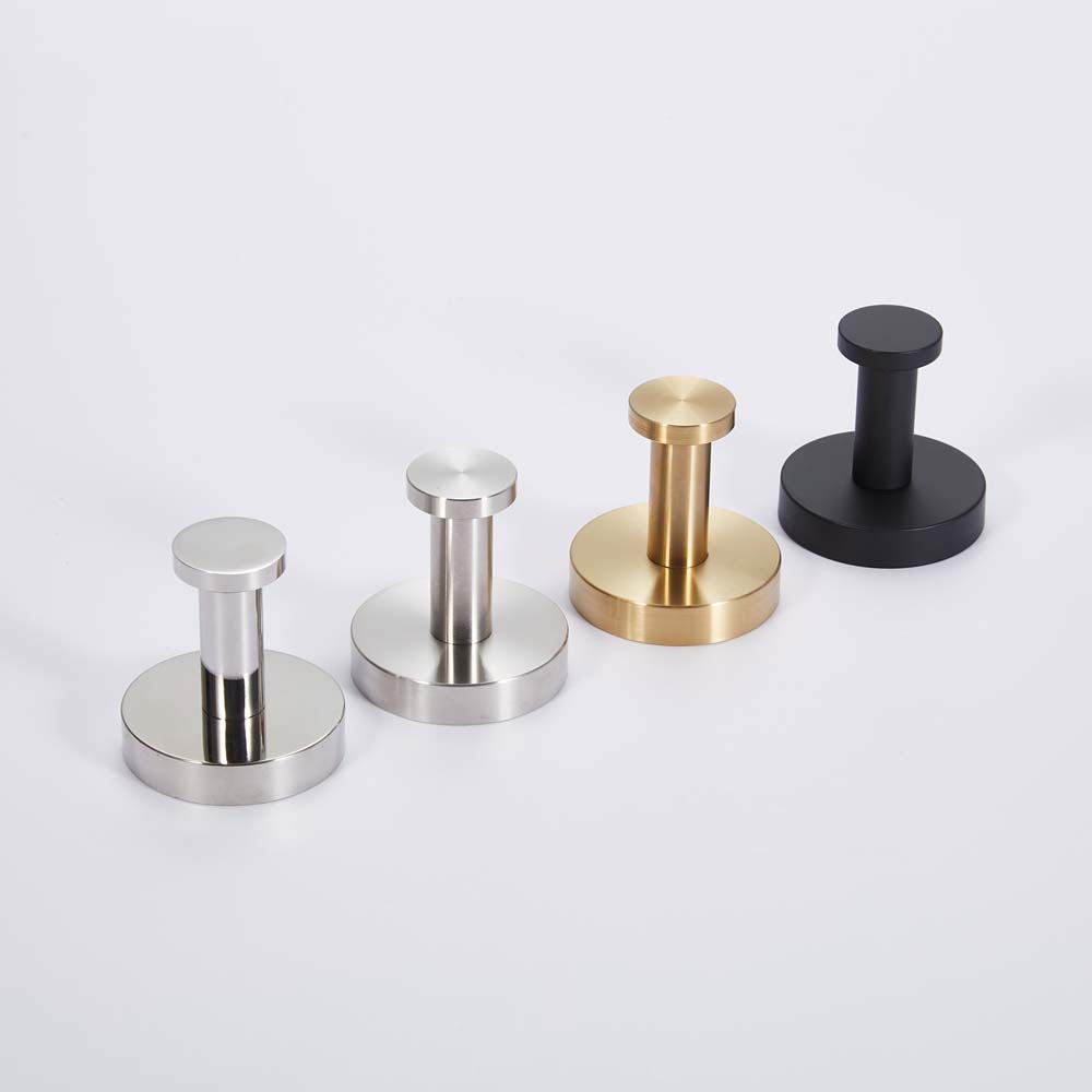 X-100 Bathroom Towel Hooks,  Round Coat Hooks, Sturdy Wall Mounted Robe Hook, SUS 304 Stainless Steel Heavy Duty Clothes Hanger
