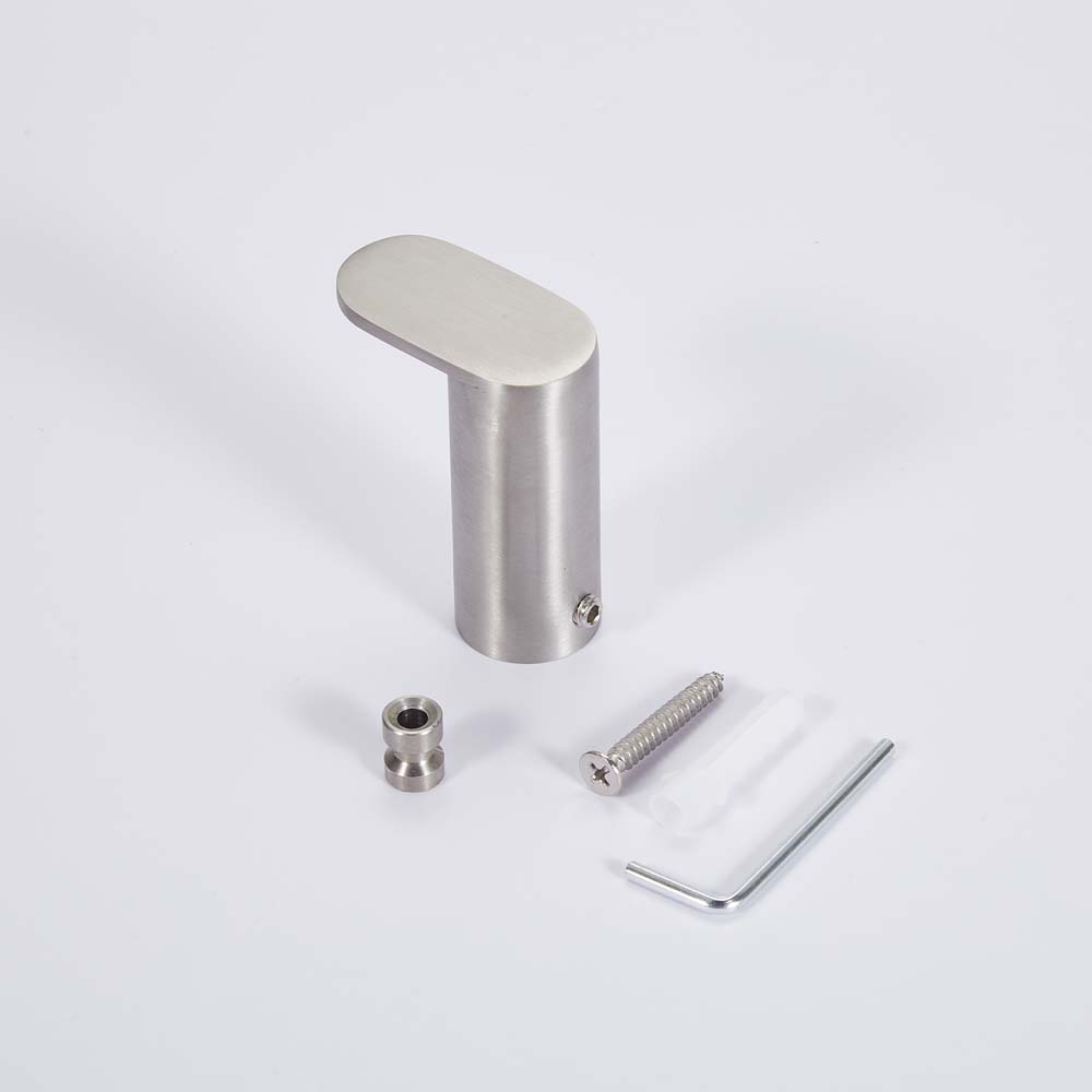 X-106 Brushed Nickel Bathroom Towel Hook Wall Mounted Stainless Steel Shower Towel Hooks for Coat Hanging